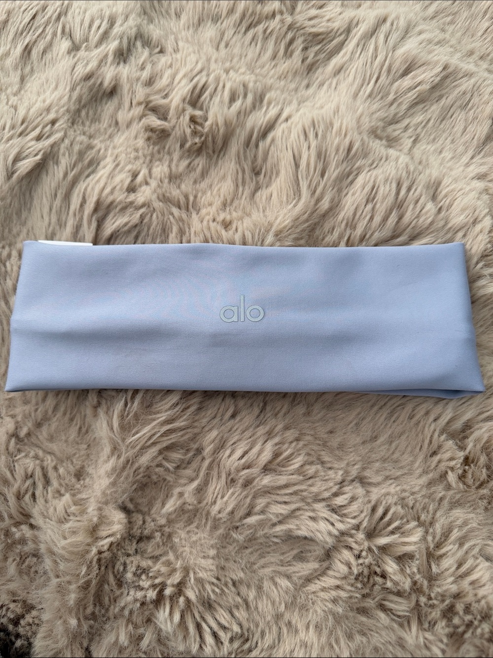 ALO Yoga Winter Frost Wide Headband - Pale Blue